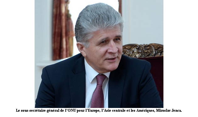 Visite du sous-secrétaire général de l’ONU, Miroslav Jenča, en Haïti